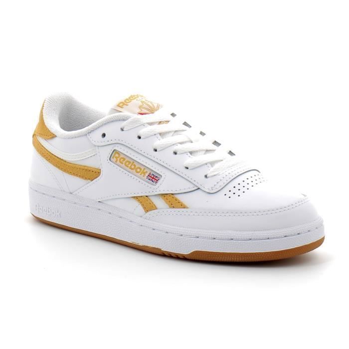 Reebok Baskets Reebok Club C Revenge Blanc - Homme - Cuir - Lacets