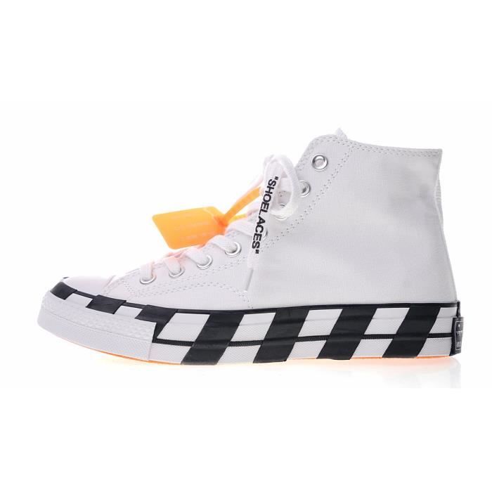 converse homme off white