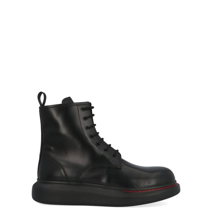 Homme Chaussures Bottes Bottes casual Bottines Cuir Alexander McQueen pour homme en coloris Noir 