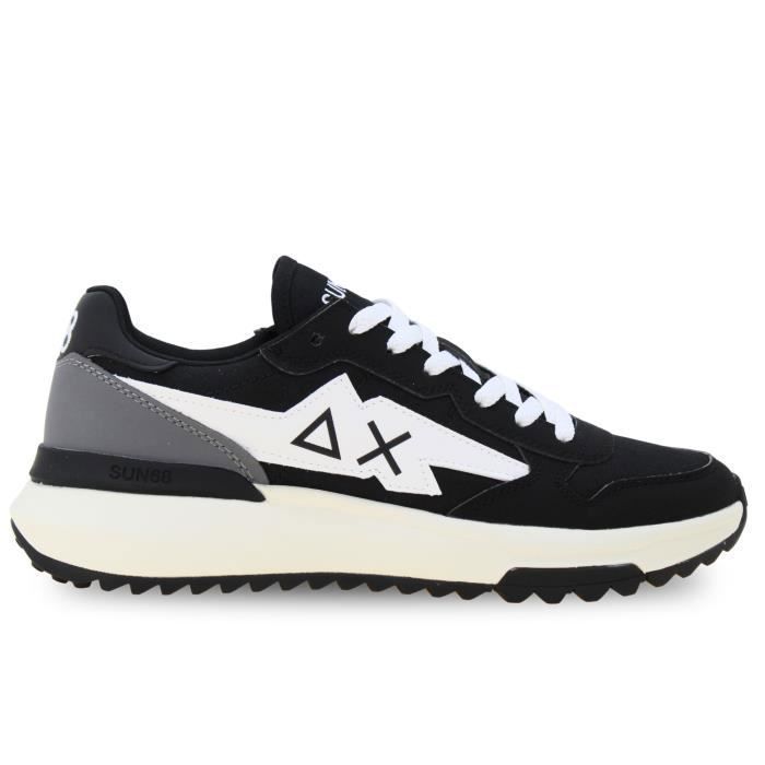 SUN68 Sun68 Niki 2.0 Solid Chaussures pour Homme Noir Z45120-11