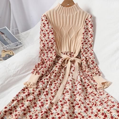 Robe avec cheap imprimé