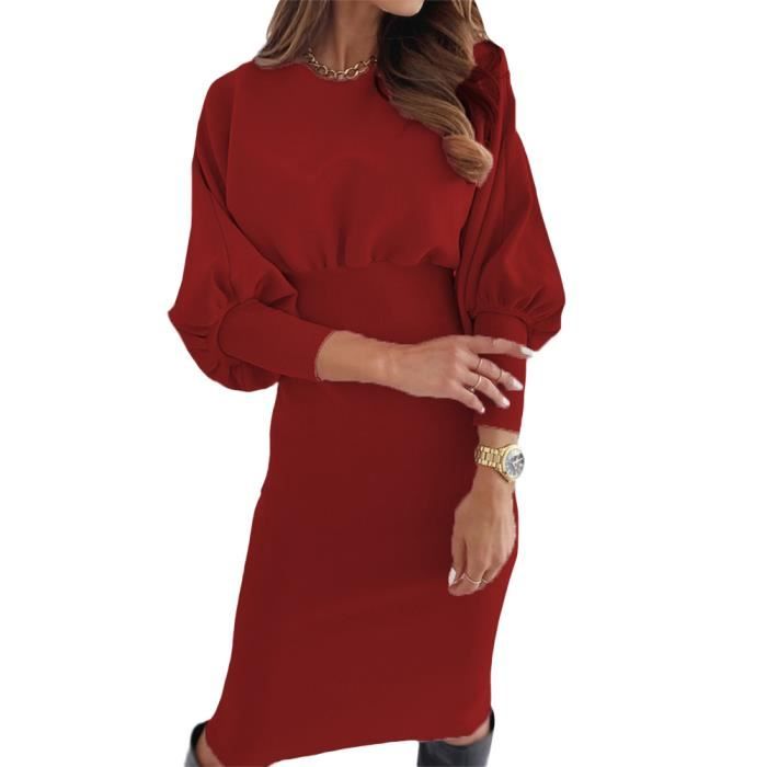 Robe tricot chic discount femme