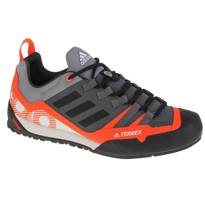 adidas Terrex Swift Solo, Homme, chaussures randonnée, Grise