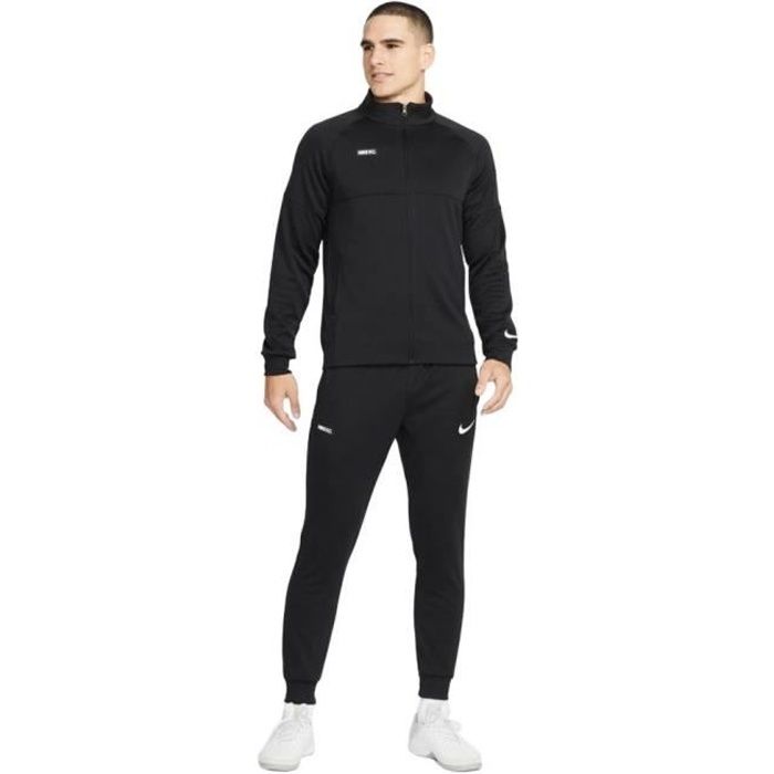 Survetement Homme Nike Dri-Fit Noir - Manches longues - Respirant -  Football Noir - Cdiscount Prêt-à-Porter
