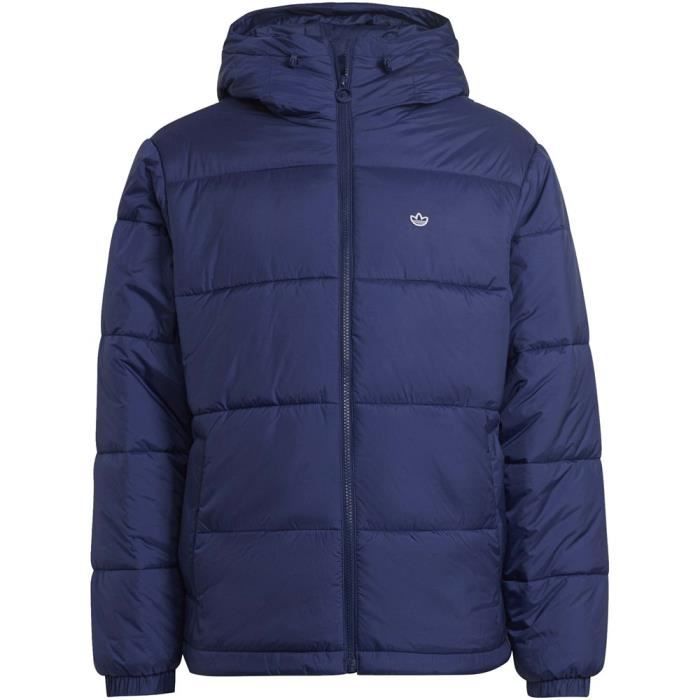 Veste ADIDAS Pad Hooded Puff Bleu marine Homme Adulte Bleu