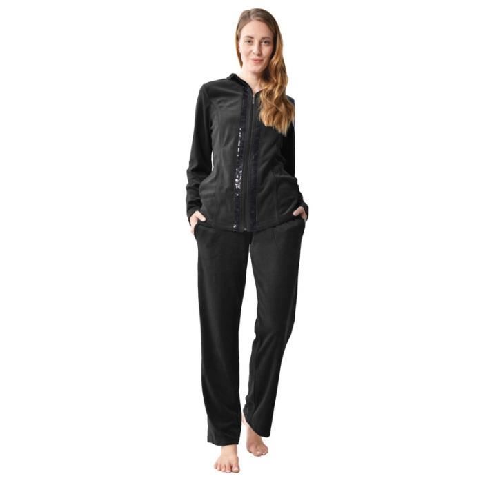 Survêtement Velours Femme - Ensemble Jogging Confortable Pour Sport, Yoga Et Détente à La Maison