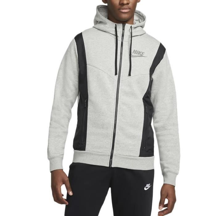 Pull nike noir et gris deals