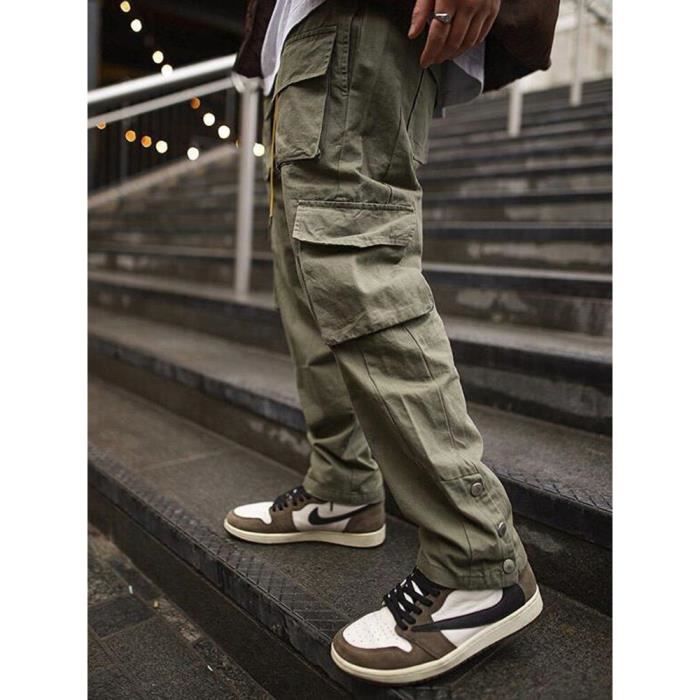 Generisch Pantalon De Jogging Pour Homme Baggy Street Loisirs