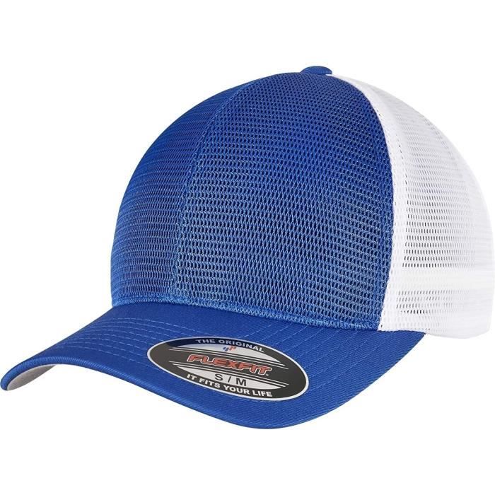 CASQUETTE FLEXFIT À ÉCUSSONS VELCRO BLEU CLAIR main image 0