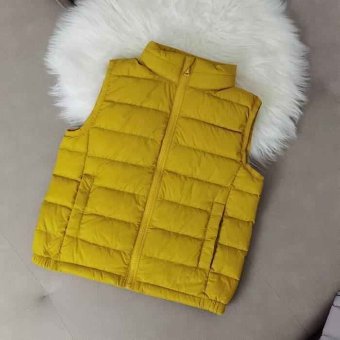 Pyrenex Doudoune Sans Manche Jaune Doudoune Pyrenex Garçon Gilet