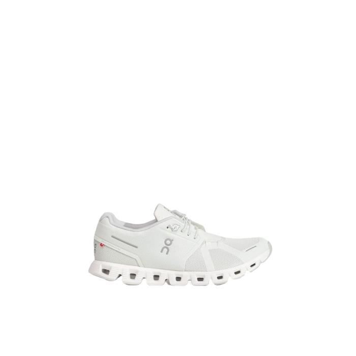 chaussures de running - on running - cloud 5 - blanc - homme/adulte