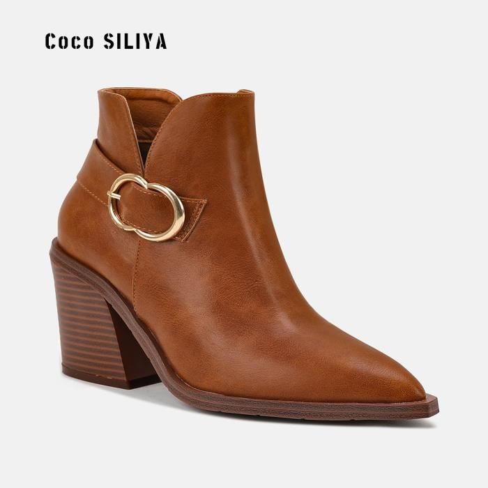 Boots best sale femme luxe