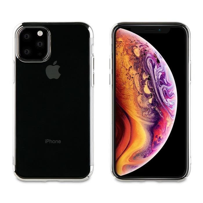 MUVIT Edition Coque Crystal Argent: Apple iPhone 11 Pro
