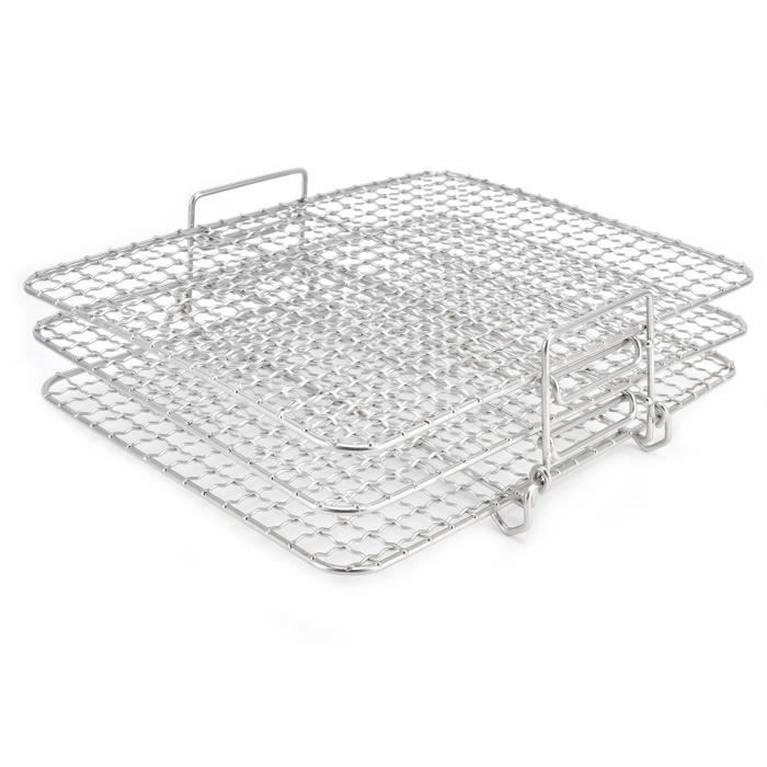 Grille Refroidissement Inox Grilles Pâtisserie Inox 3 Pièces Grille Refroidissement Inox Grilles Pâtisserie Inox 3 Pièces