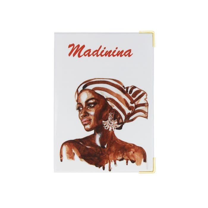Imprimé Fiesta 13,5 x 9,5 x 0,6 cm Color pop® Protège Passeport Martinique Accessoires de Voyage en PVC - Fabrication française 