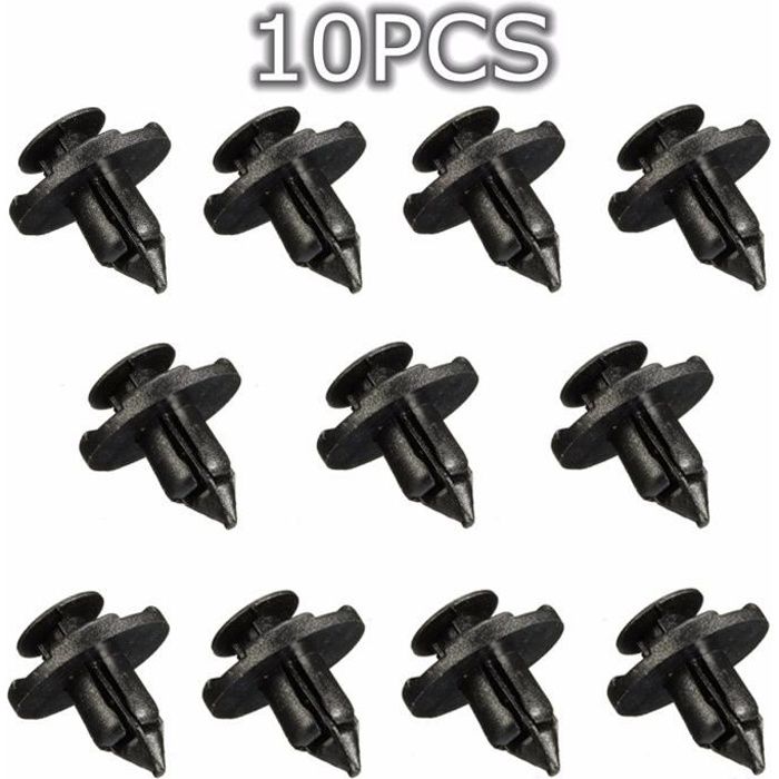 Clips De Pare-chocs,100 Pièces Auto Pare-chocs Attache 8mm Trou Rivet - Foto 3