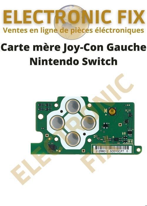 ELECTRONICFIX Carte mère côté Joy Con Gauche de Remplacement pour Nintendo Switch
