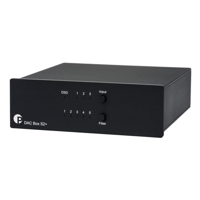 Pro-Ject Dac Box S2+ Noir - DAC Audio USB - Sources Hi-Fi