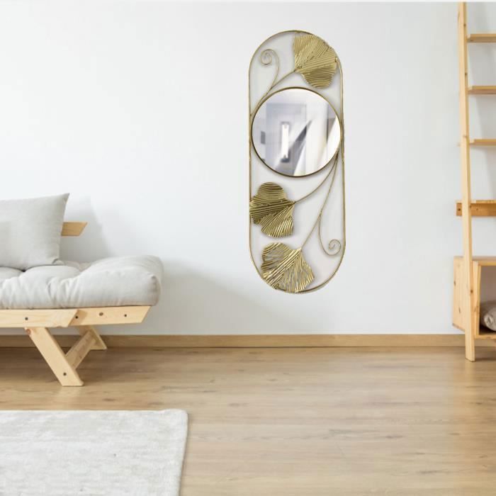 Miroir Décoratif Adhésif Acrylique 15x72 Cm - Décoration Murale à Coller, Style Moderne