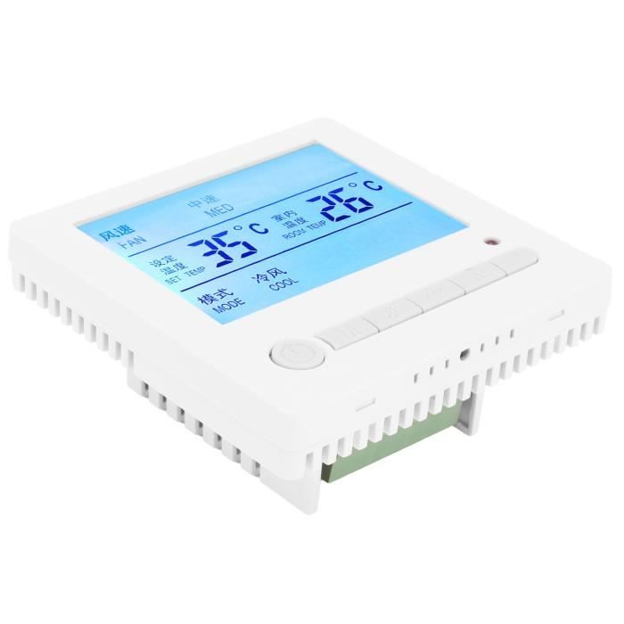 CEN Thermostat de ventilo-convecteur Régulateur de Température, AC220V