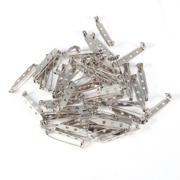 Kit De 4 Goupilles De Lynch (Goupilles Fendues) - 10x50 Mm - Assortiment De 2/5 - Marque Uxcell - Neuf