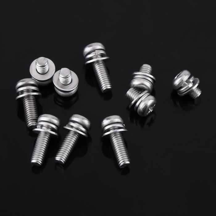 Assortiment de 340 vis M3 acier inox tête ronde pour montage de drone