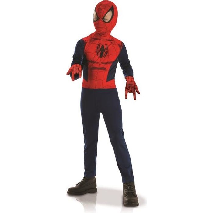 Écharpe Tube Spider-Man Officielle Pour Enfant - Taille Unique Dès 3 Ans - Polyacrylique Doux, Lavable Machine - Cadeau Garçon Hiver