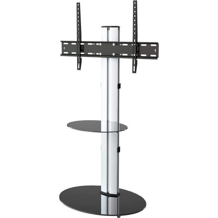 Support Double écran North Bayou - Bras Pivotant Pour 2 écrans Jusqu’à 32" - Charge 2-12kg Par écran - VESA 75/100mm - Avec Hub USB Intégré