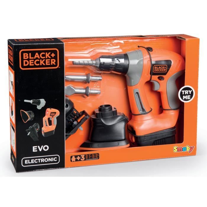 Miniature evo électronique black & decker Smoby : King Jouet