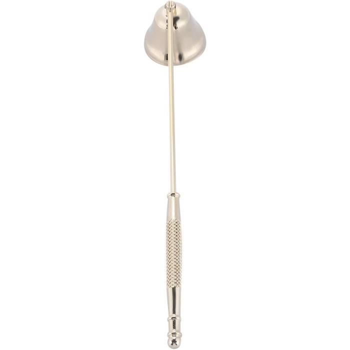 Éteignoir à Bougie En Acier Inoxydable Doré - Longueur 21cm