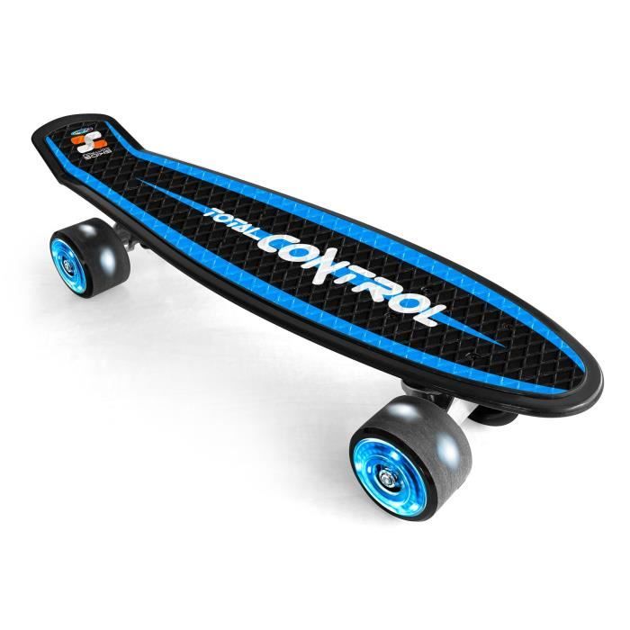 Skids Control Skateboard 22 x 6 - STAMP - Roues lumineuses