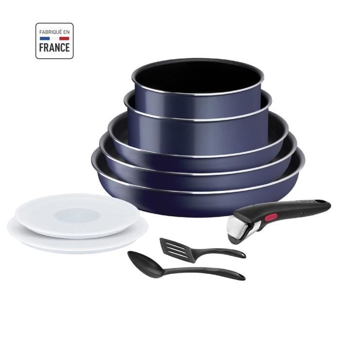 TEFAL INGENIO Batterie de cuisine 10 pièces, Revêtement