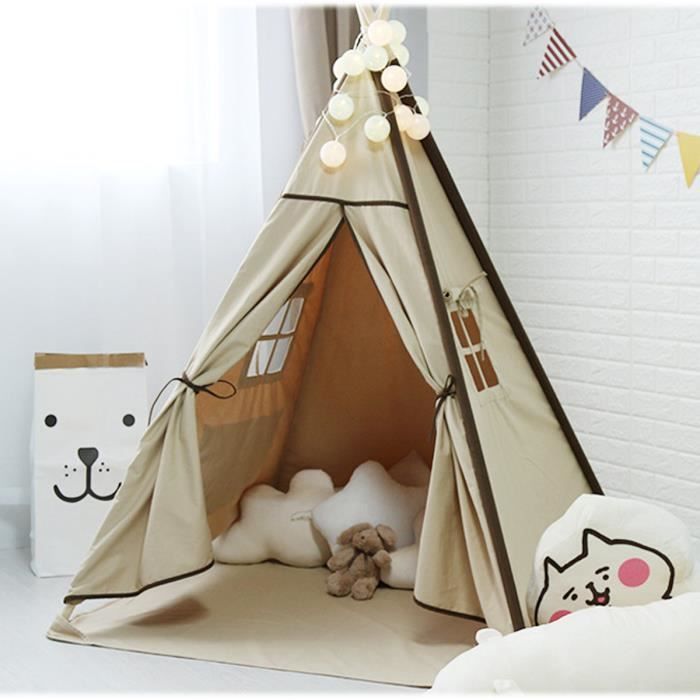 Toptw Enfant Tente Jeux Jouet Activite Tipi En Coton Toile Cdiscount Jeux Jouets Toptw Enfant Tente Jeux Jouet Activite Tipi En Coton Toile Cdiscount Jeux Jouets