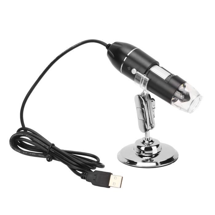 TMISHION Mini microscope USB Caméra portative portative de microscope d ...