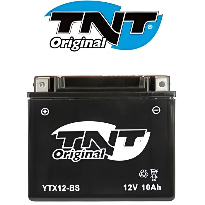 Batterie YTX12-BS GTX12-BS CTX12-BS FTX12-BS 12V CTX12BS - Cdiscount Auto
