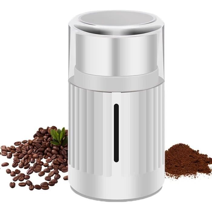 Moulin à Café électrique En Inox - Broyeur à Grains Pour Usage Domestique, Design élégant, Facile à Nettoyer - 6