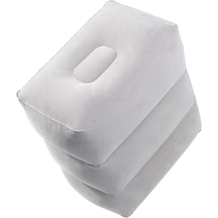 HENGBIRD 2 Repose-pieds Avion Pliables - Pour Bureau, Voyage - Noir Et Rose - Soulagement Jambes