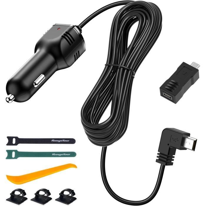 Câble D'Alimentation OBD2 Pour Caméra Embarquée - MEIRIYFA (Mini USB/Micro USB/Type C)