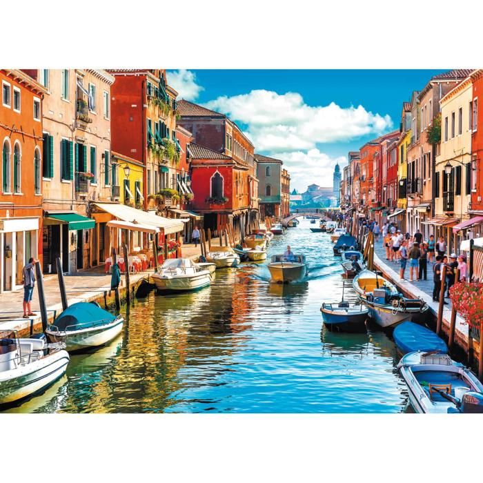 Puzzle 2000 pièces : Ile de Murano Venise