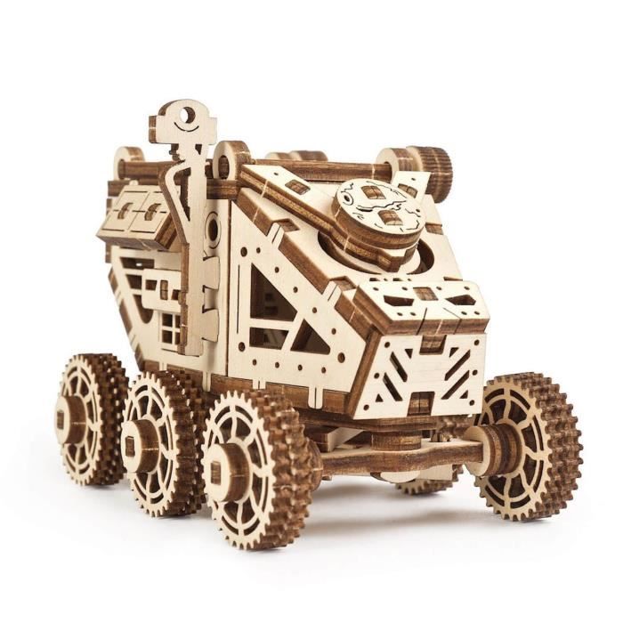 Maquette en bois - UGEARS - Mars Buggy - 95 pièces - Adaptée pour les plus de 14 ans