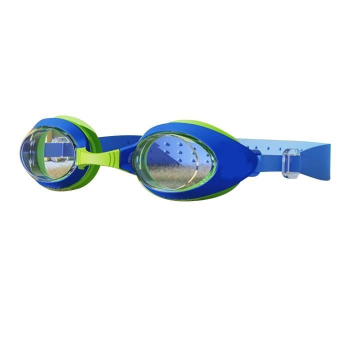 Licorne Lunettes De Natation Enfant Réglables 3-14 Ans - Anti-UV Anti-Buée Avec Chapeau Extensible