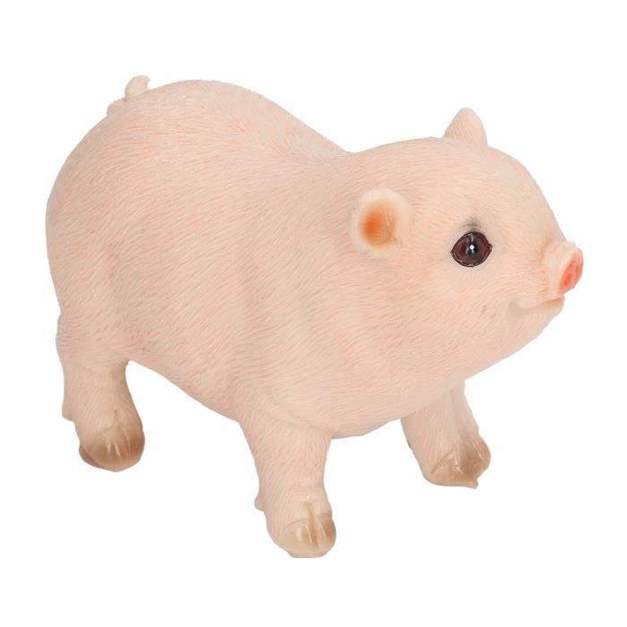 KEEPKAP Statue Décorative De Cochon En Résine – Mini Figurine De Jardin Pour Décoration Intérieure (Cochon Jupe)