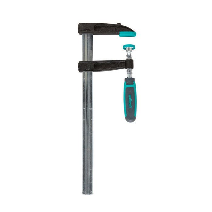 Wolfcraft Serre-Joint à Vis SZ 80-450 Mm - Force 240 Kg - Saillie 80 Mm