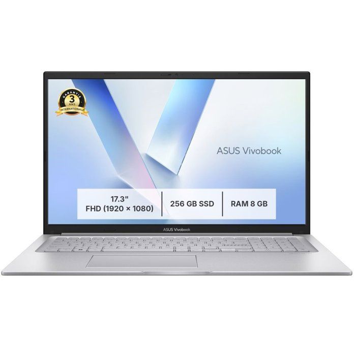 PC Portable ASUS VivoBook 17 X1704 : Sans Windows 173 FHD Intel Core 3 304 RAM 8Go SSD