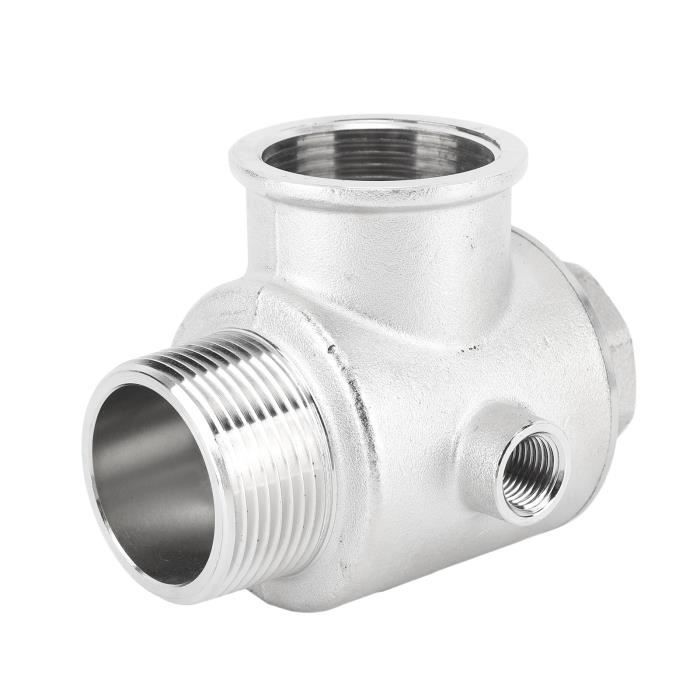 Clapet Anti-retour Acier Inox DN32 - 1-1/4 Filetage Femelle - 200PSI Pour Eau/huile/gaz