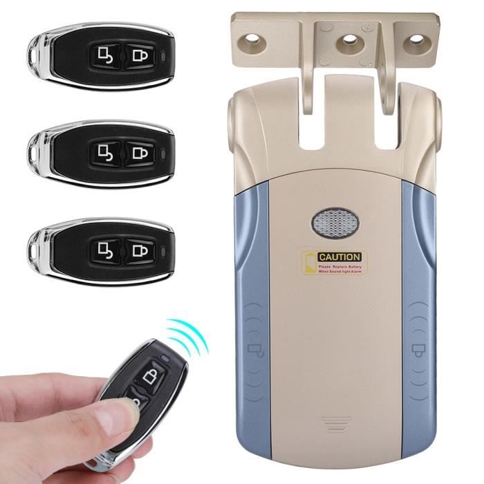 4 Pcs Télécommande Rétractable Attache Câble Serrure à