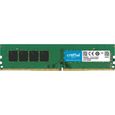 CRUCIAL - Mémoire PC DDR4 - 32Go (2x16Go) - 2666 MHz - CAS 19 (CT2K16G4DFD8266)-1
