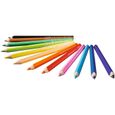 Maped - 12 Crayons de Couleur Jumbo Color'Peps pour Enfants Certifiés FSC - Premiers Crayons de Coloriage pour Bébé +2 ans-1