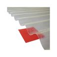 Plaque ondulée en polyester translucide MCCOVER - L: 1.52 m - l: 90 cm - Résistant aux UV - Garantie 10 ans-1