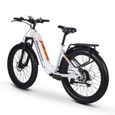 Vélo électrique - Shengmilo - 1000w Bafang Moteur - Shimano 7 vitesses - 48V17.5AH Samsung batterie -Autonomie 60 km - Blanc-1